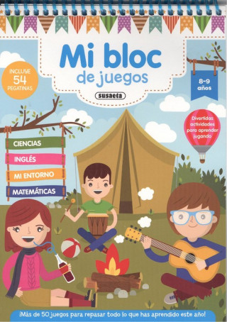 Carte MI BLOC DE JUEGOS 8-9 AÑOS 