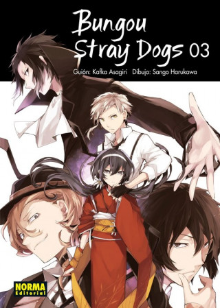 Книга BUNGOU STRAY DOGS 3 ASAGIRI-HARUKAWA