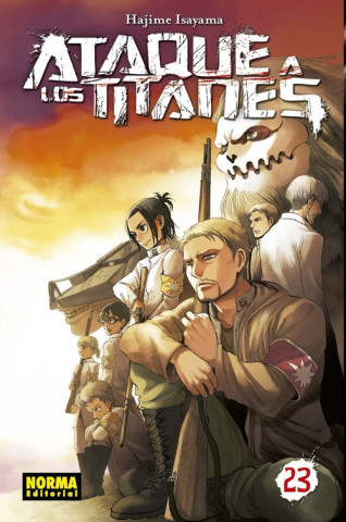 Książka ATAQUE A LOS TITANES 23 HAJIME ISAYAMA
