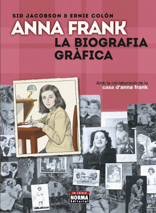 Kniha ANA FRANK BIOGRAFÍA GRÁFICA SID JACOBSON