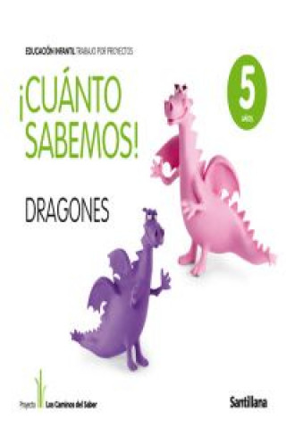 Könyv 2.CUANTO SABEMOS: DRAGONES (5 AÑOS) PROYECTOS INFANTIL 