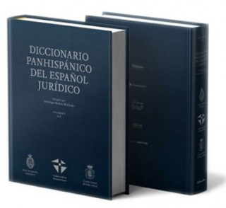 Knjiga DICCIONARIO PANHISPÁNICO JURÍDICO RAE 