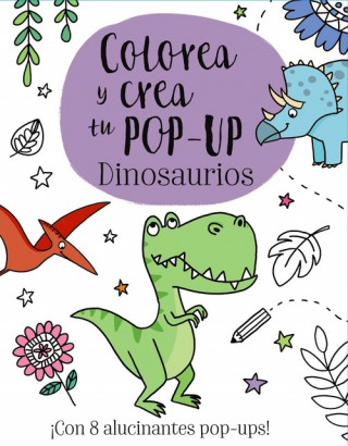 Buch COLOREA Y CREA TU POP-UP DE DINOSAURIOS ELIZABETH GOLDING