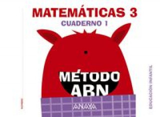 Könyv nivel III cuaderno matemáticas 1  abn  infantil 5 años 