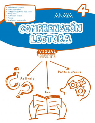 Knjiga COMPRENSIÓN LECTORA 4ºPRIMARIA Anaya Educación