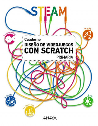 Libro CUADERNO DISEÑO DE VIDEOJUEGOS SCRATCH 3ºCICLO PRIMARIA Peña Moreno