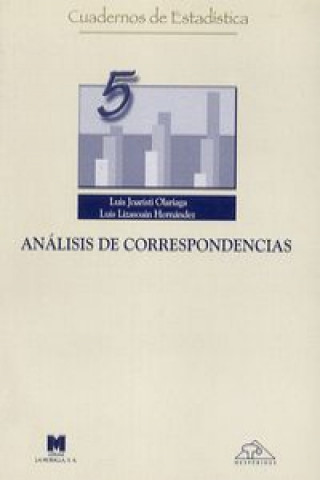 Knjiga Análisis de correspondencias LUIS JOARISTI