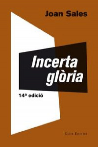Kniha Incerta gloria JOAN SALES
