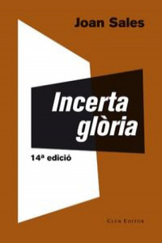 Book Incerta gloria JOAN SALES