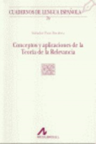 Buch Conceptos y aplicaciones de la teoría de la relevancia SALVADOR PONS BORDERIA