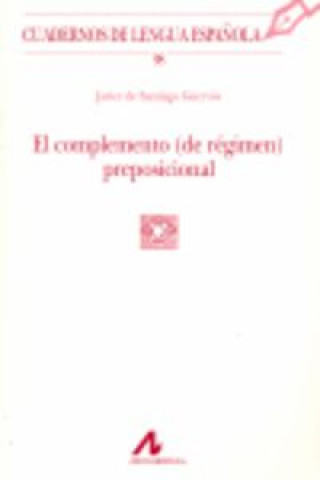 Книга 98.Complemento(de origen)) preposicional. DE JAVIER. SANTGIAGO GUERVOS