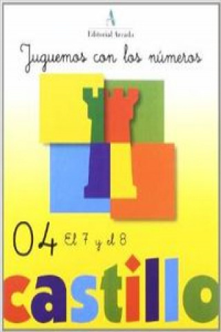 Kniha Castillo, jugamos con los números 4 