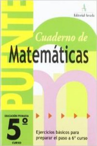 Carte Puente, matemáticas, 5 Educación Primaria 