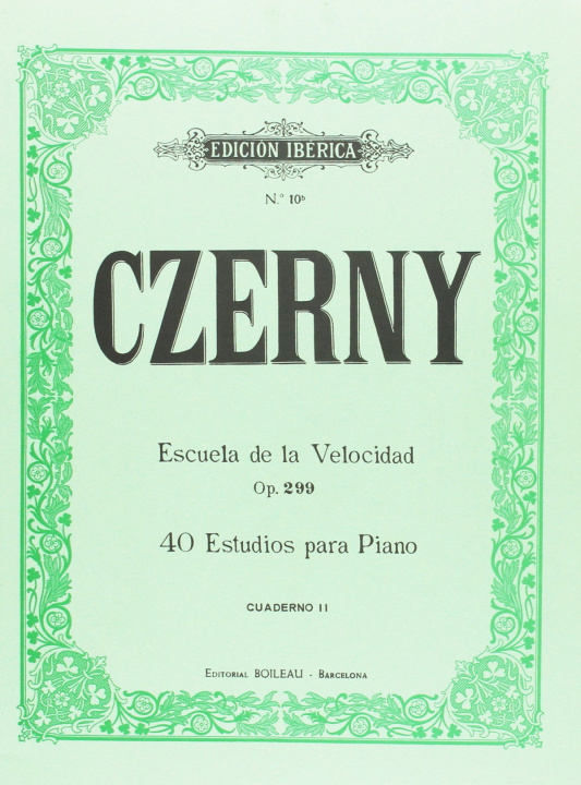 Carte Escuela de la velocidad Op.299 Vol.II CARL CZERNY