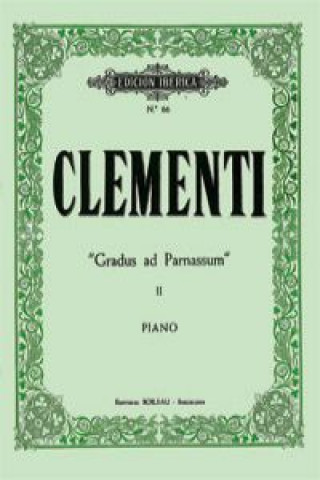 Kniha Gradus ad parnassum MUZIO CLEMENTI