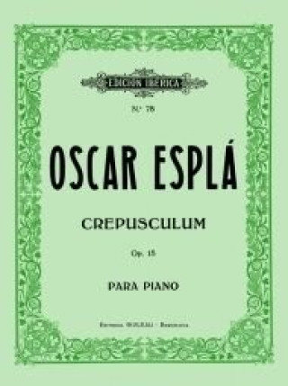 Carte Crepusculum Op.15 OSCAR ESPLA