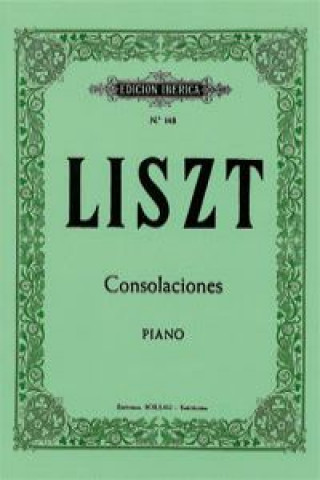 Libro Consolaciones FRANZ LISZT