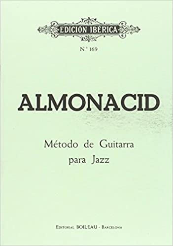 Carte Método guitarra jazz AGAPITO ALMONACID