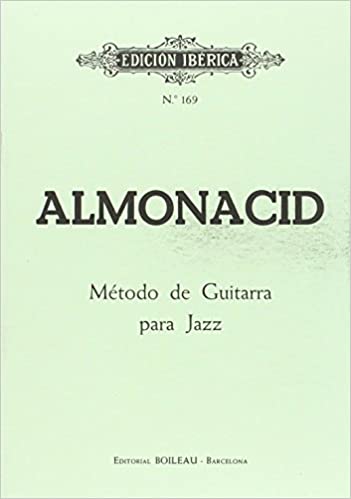 Libro Método guitarra jazz AGAPITO ALMONACID