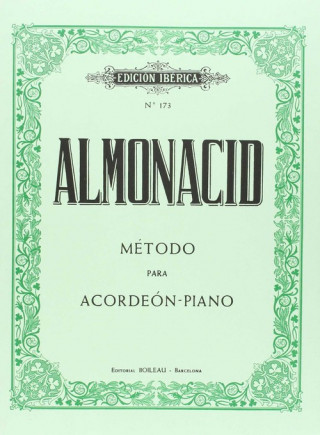 Kniha Método para acordeón-piano AGAPITO ALMONACID