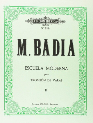 Carte Escuela Moderna para tombón de varas vol.II MIQUEL BADIA SARRI