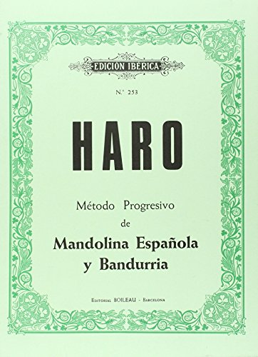 Kniha Método de mandolina y bandurria FRANCISCO HARO