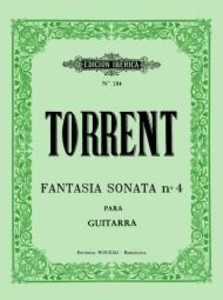 Βιβλίο Fantasía-Sonata n4 Op.27 JAUME TORRENT