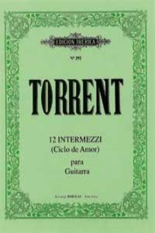 Knjiga 12 intermezzi op.33 JAUME TORRENT
