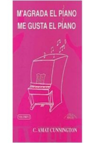 Carte M'agrada en piano/Me gusta el piano CARMEN CUNNINGTON