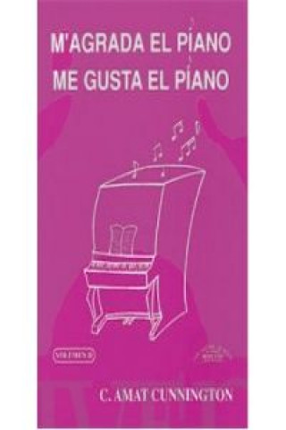 Carte M'agrada en piano/Me gusta el piano CARMEN CUNNINGTON