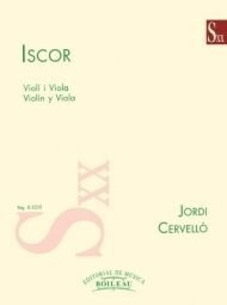 Kniha Íscor para Vl.y Va. JORDI CERVELLO