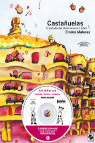 Kniha Castañuelas, el estudio ritmo musical EMMA MALERAS