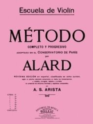 Kniha Método para violín, Vol.5 JEAN-DELPHIN ALARD