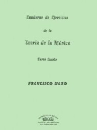 Kniha Ejercicios de Teoría Curso 4 FRANCISCO HARO