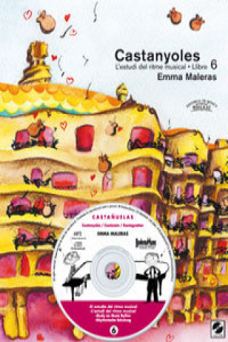 Könyv CASTANYOLES 6- L'estudi del ritme musical (+CD) EMMA MALERAS