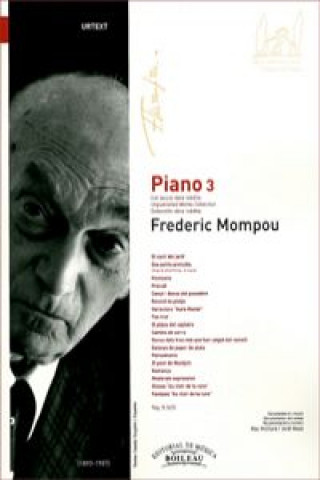 Buch Piano FREDERIC MOMPOU