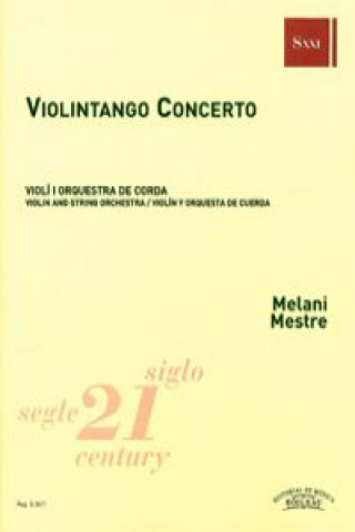 Knjiga Violintango concerto MESTRE MELANI