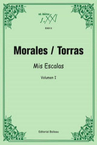 Книга Mis escalas C. MORALES