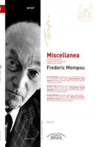 Knjiga Miscellanea FREDERIC MOMPOU