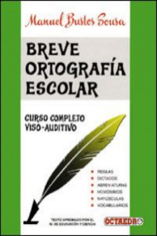 Книга BREVE ORTOGRAFIA ESCOLAR.(REFERENCIAS) MANUEL BUSTOS SOUSA