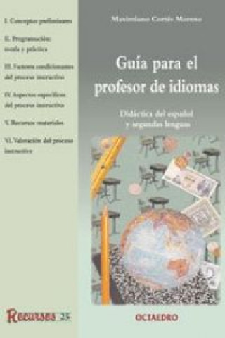 Kniha Guia para profesor de idiomas MAXIMIANO CORTES MORENO