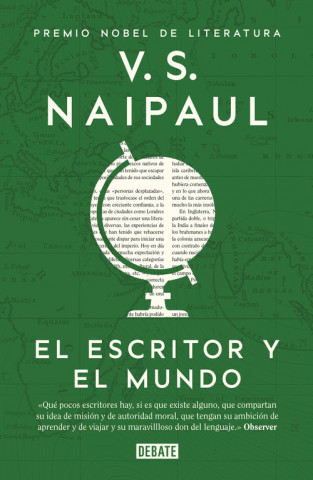 Libro EL ESCRITOR Y EL MUNDO V.S. NAIPAUL