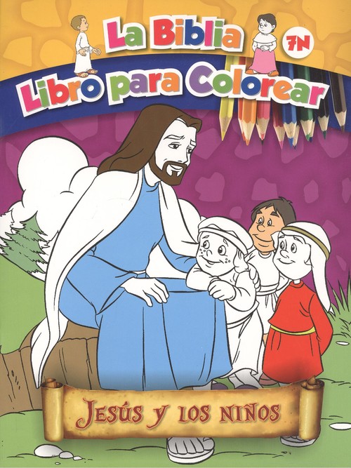 Kniha Jesús y los niños XACT STUDIO INTERNATIONAL