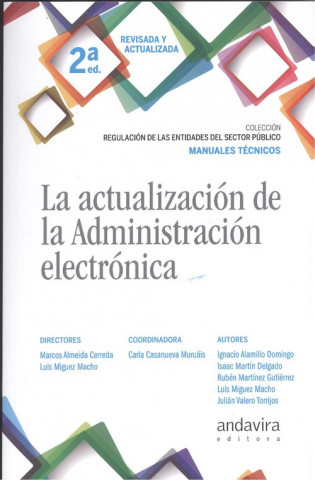 Könyv LA ACTUALIZACIÓN DE LA ADMINISTRACIÓN ELECTRÓNICA 