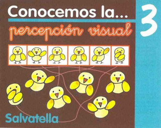 Kniha Conocemos percepción visual 3 
