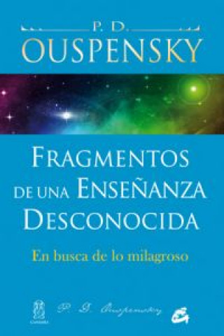 Книга Fragmentos de una enseñanza desconocida P.D. OUSPENSKY