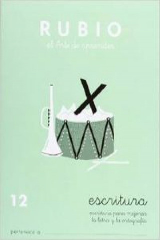 Knjiga Escritura Rubio, n. 12 Rubio Silvestre