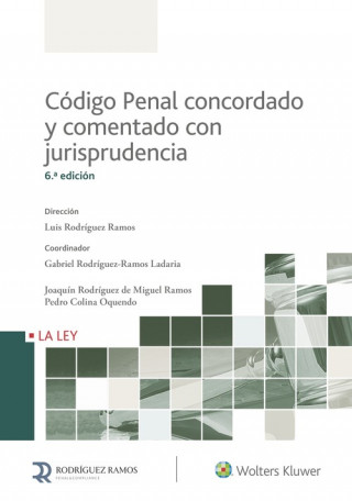 Книга CÓDIGO PENAL CONCORDADO Y COMENTADO CON JURISPRUDENCIA 6ºED. 