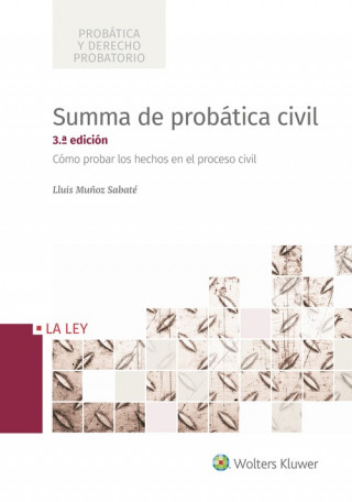 Kniha SUMMA DE PROBÁTICA CIVIL LLUIS MUÑOZ SABATE