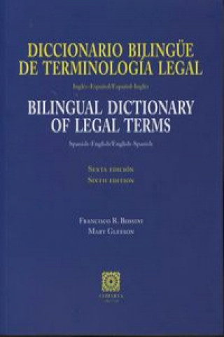 Carte Diccionario Bilingüe de terminología legal FRANCISCO-GLESSON